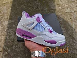 Nike patike Air Jordan 4 White Pink Oreo